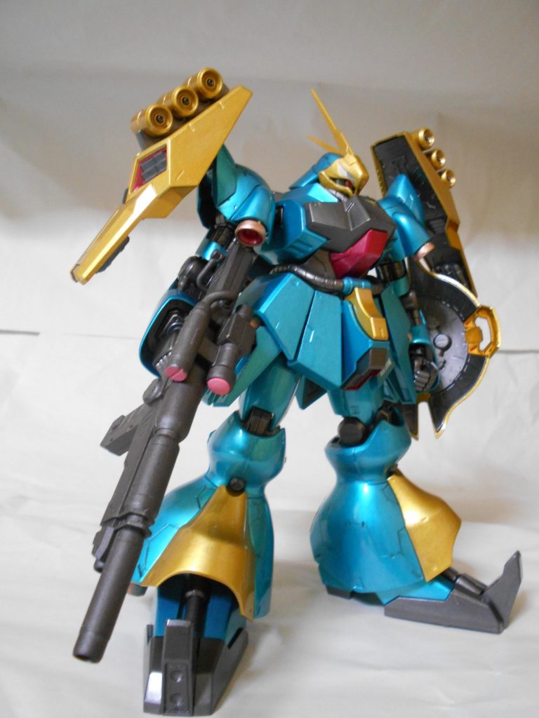 １つ１つのパーツが大きいので筆ムラが出ないよう丁寧に塗装しました。