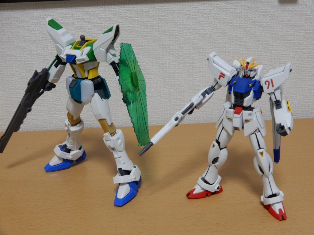 最初はＦ91風にする予定でした