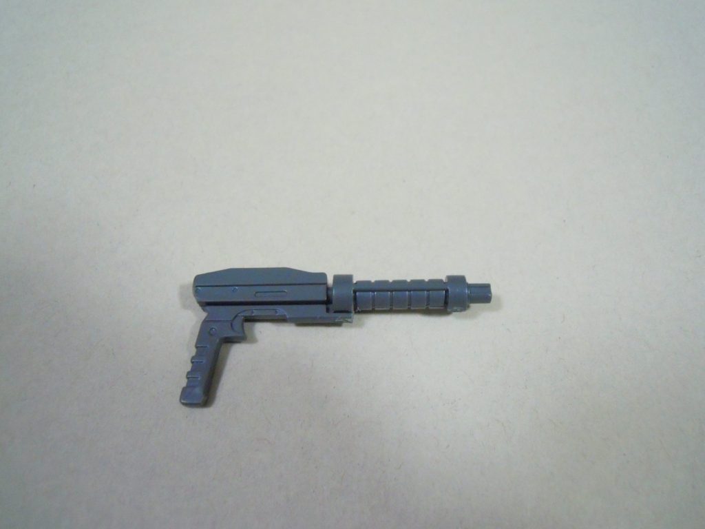 ザク・ビームガンです。簡単にわかりやすく説明するなら、ビームスプレーガンジオン軍仕様…かな。