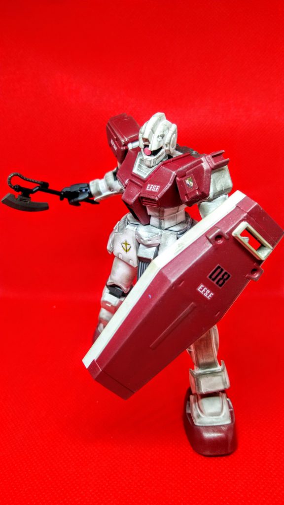 とは言え、自分の今の腕前ではこれが限界でした…細部は全く違いますが、まぁ、自分なりのゲム・カモフの形にはなりました。