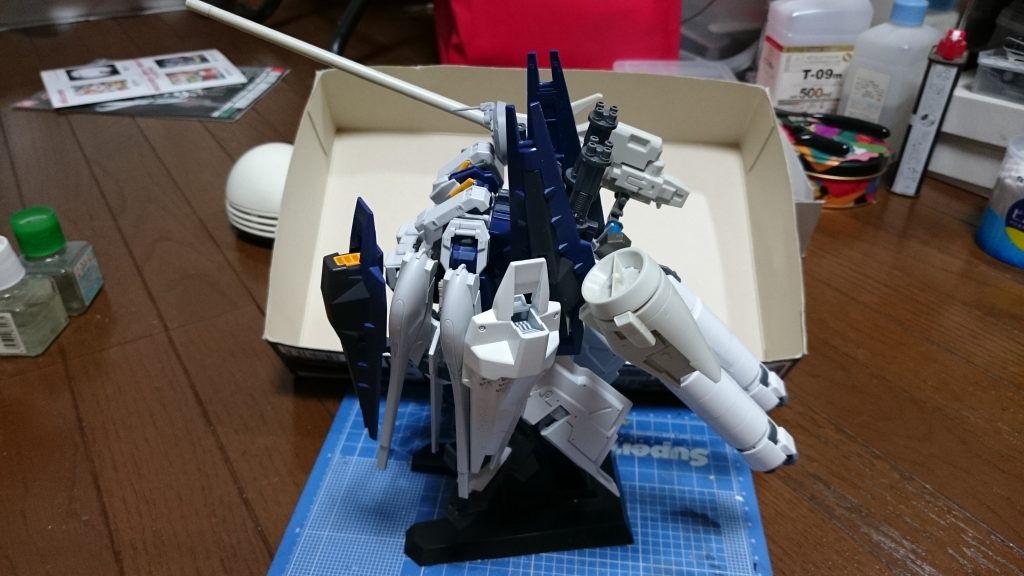 仮組状態 左側面