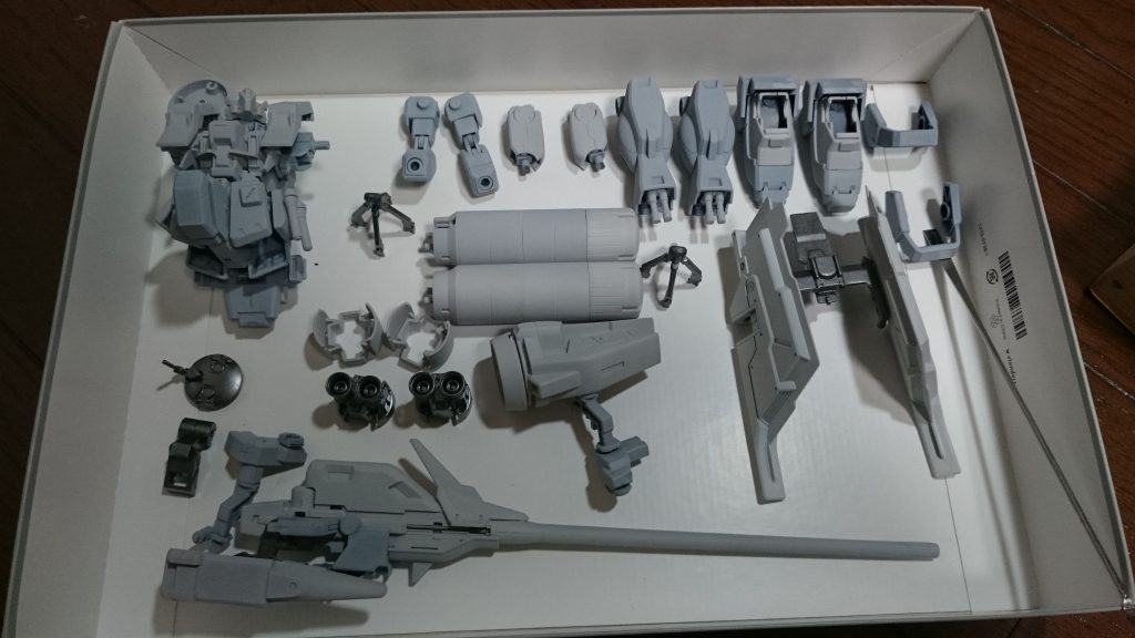 ユニット毎に分けてサフ吹