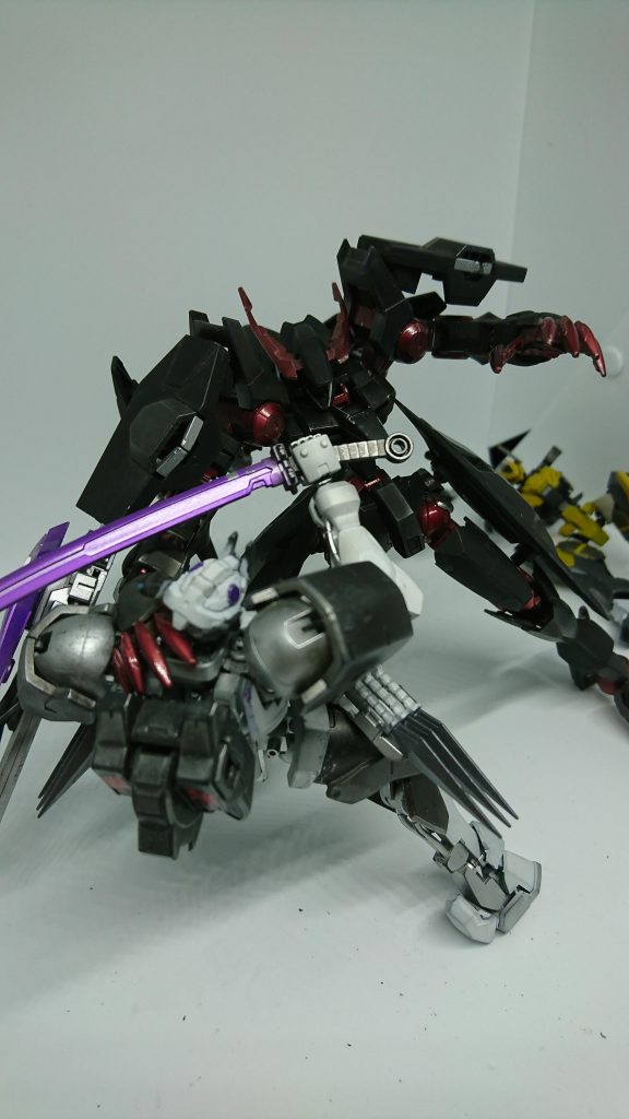 調査部隊ノルンが撮影した映像二機のガンダム・フレームがニーズヘッグと交戦、黄色のガンダム・フレームは損傷リアクター周波数がフラウロスと一致白いガンダム・フレームがニーズヘッグと対等に戦っていたが見るところ継ぎはぎのフレームの為か本領が発揮できずニーズヘッグに優位を取られ劣性となった