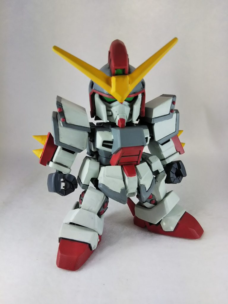 肩、バックパック… SDCS陸ガン
足… SDCSクロスボーン
他… SDCSフリーダム

あとはパテとプラ板が中心です。