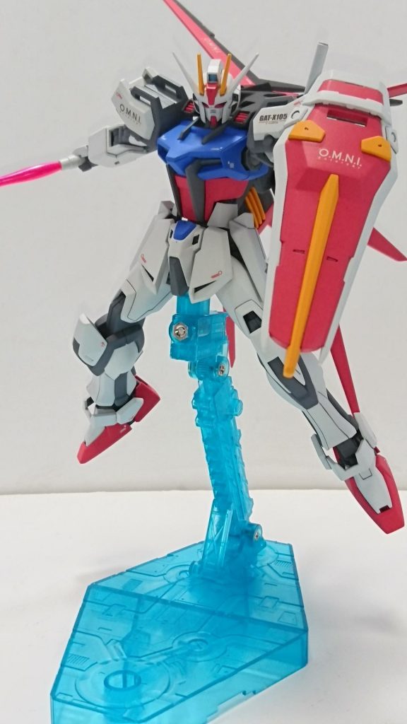 ビームサーベルは蛍光カラーの上からレッドパールを吹きました。