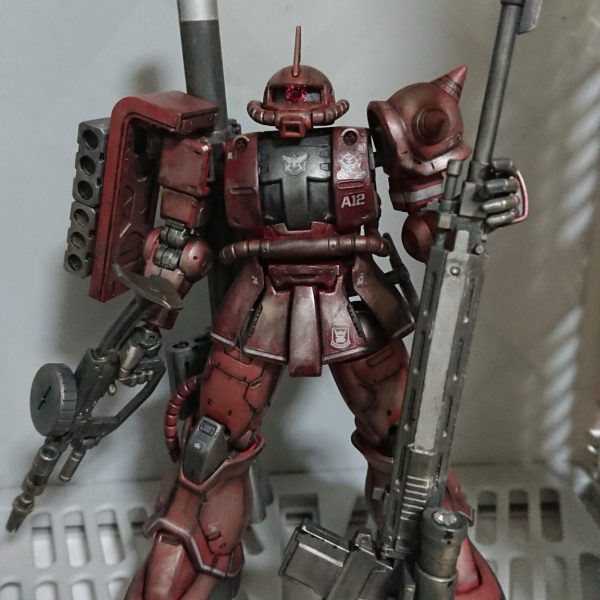 HG 1/144 ジ・オリジン シャア専用ザクII 赤い彗星Ver.