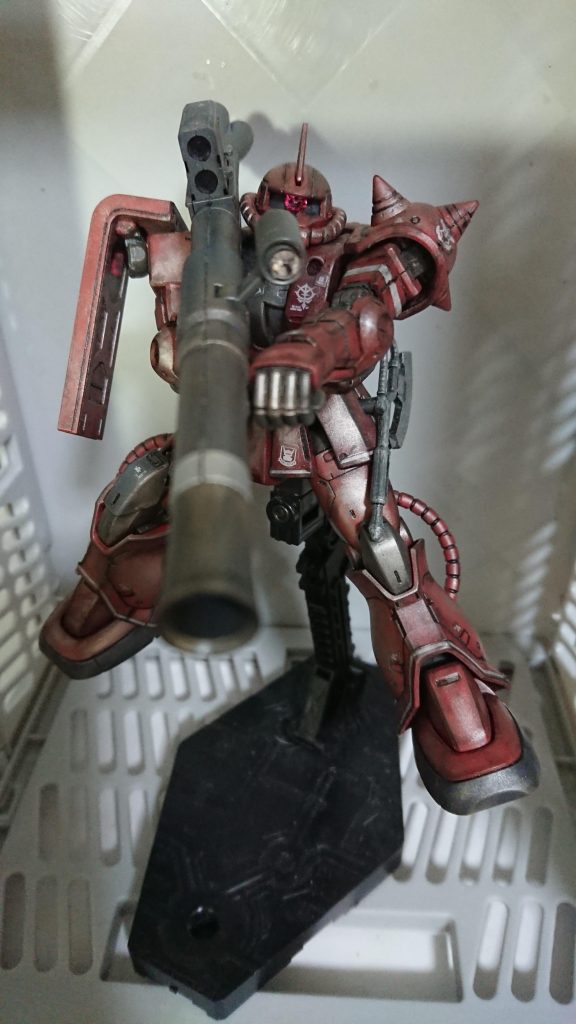 HG 1/144 ジ・オリジン シャア専用ザクII 赤い彗星Ver.–5枚目/制作者：ＨＨ