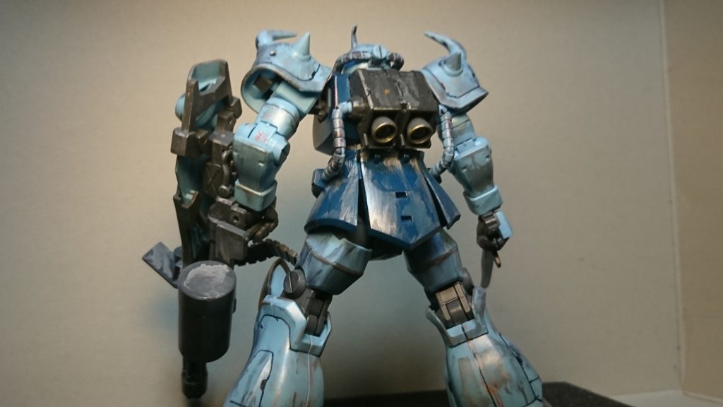 お手軽に汚せてそれっぽくなるのでオススメです。