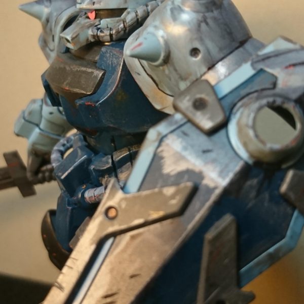 ガンダムマーカーで汚し塗装