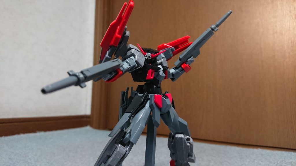 黒いガンダムが2丁拳銃やってるとどうもノワールなアイツを思い出しますな
どっちも大好きです