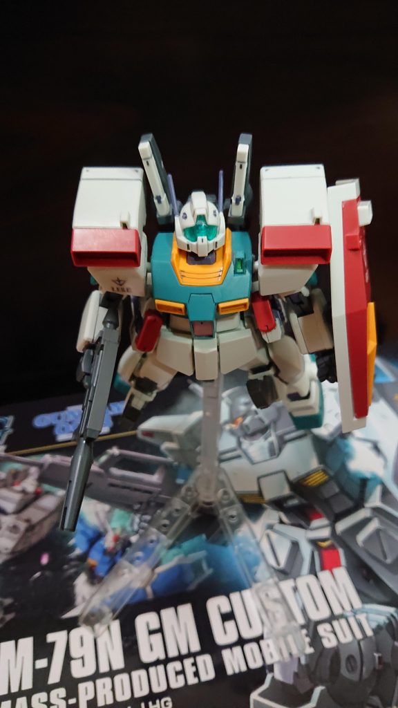 ↑ワスプより出撃するレンのジムIII
◆レン「発進する!」