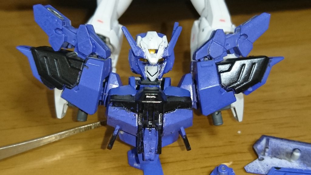 黒を足した状態。