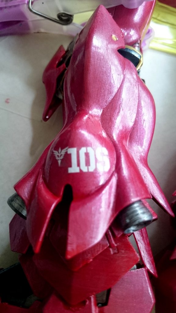 1/100 MG MSN-06S Sinanju Version Ka–3枚目/制作者:Akairyuchi