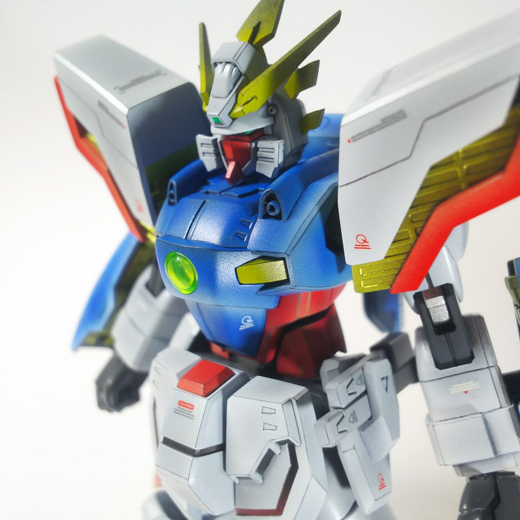 歴戦のモビルファイター感が出ればいいなぁ、と思いながら作成しました！