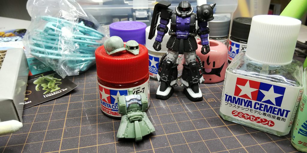 ザクⅡ改　ザクⅠ–3枚目/制作者：フルアーマプドウ