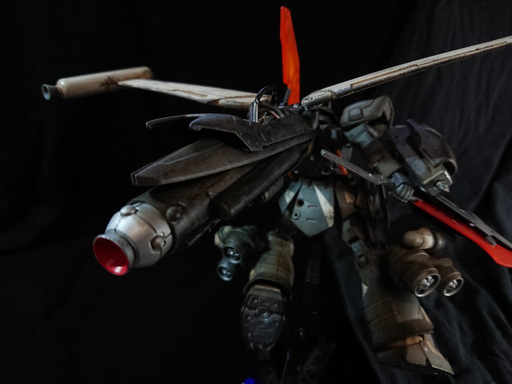 飛行形態 バックショット