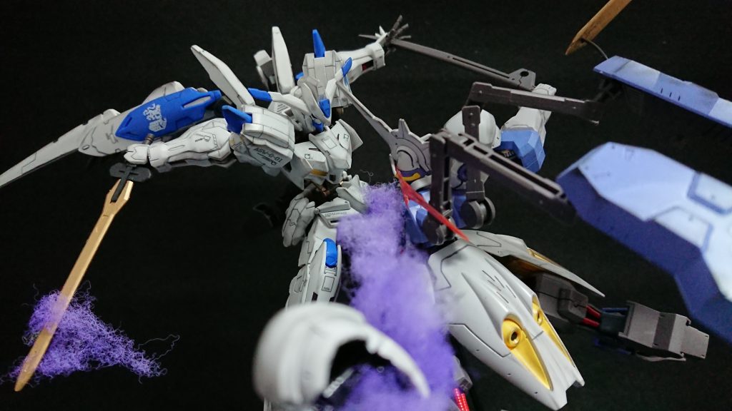 次にバエルのアップ
こっちは特に大きな改造はなし