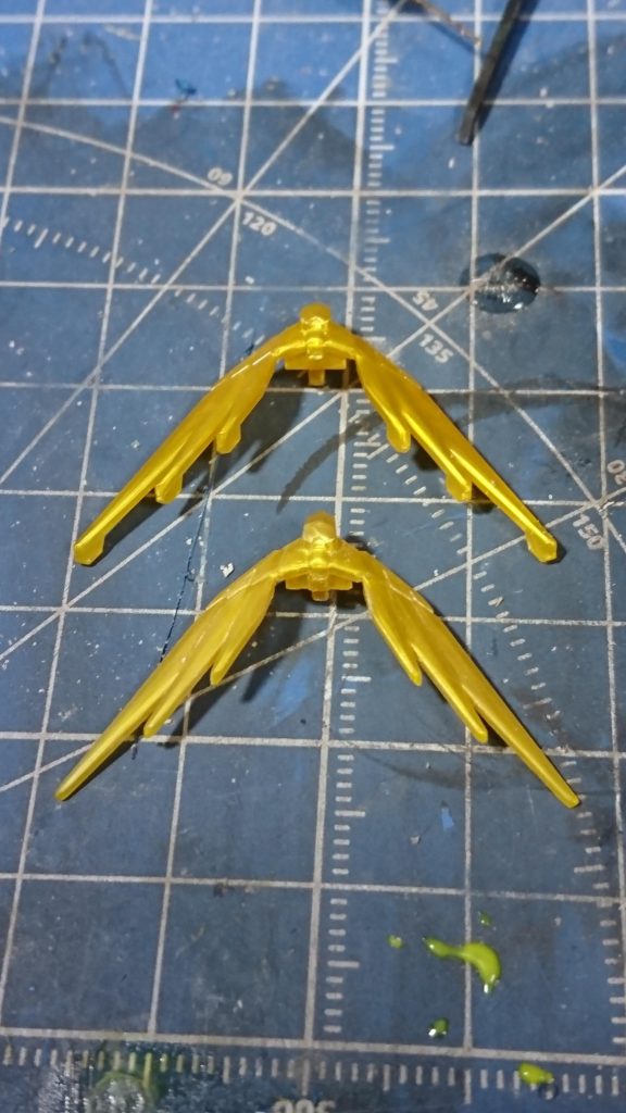 角は細細攻撃してシャープにしました。