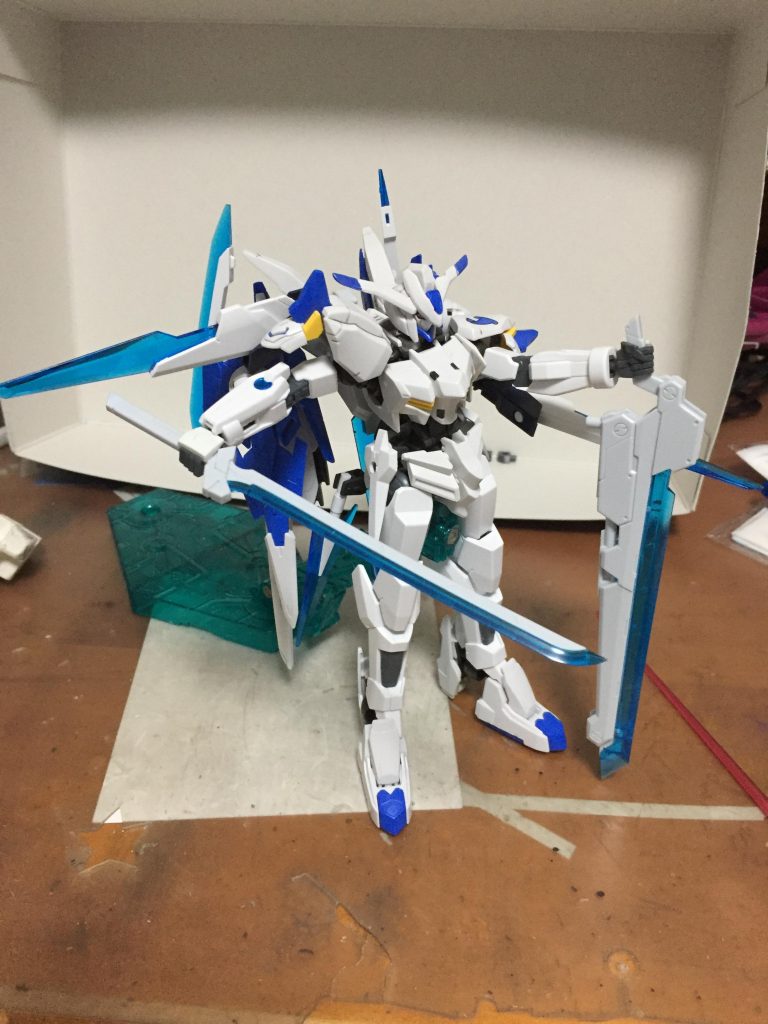 ［無塗装でここまでいけるとはって感じ。バエルかっこいいよね！］

ご覧いただきありがとうございました！