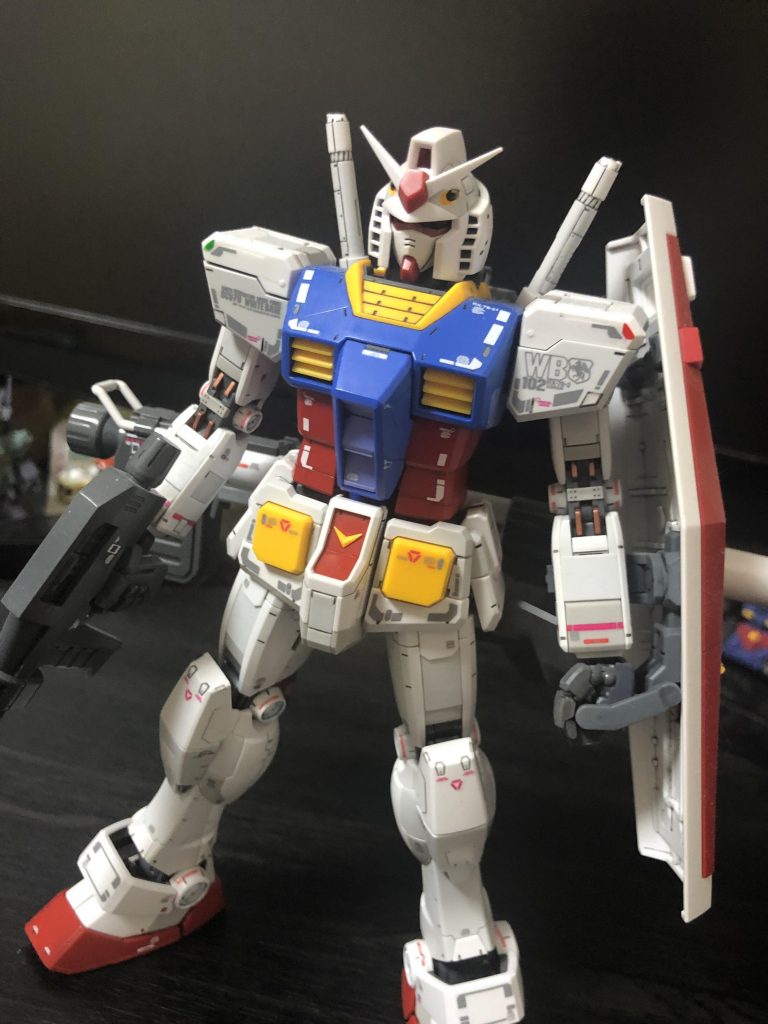 ツインアイの発光は電池切れのため断念^^;