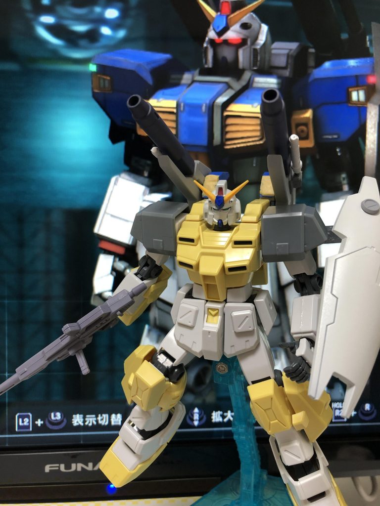 肩が寂しいのでアレックスの
チョバムアーマー使用