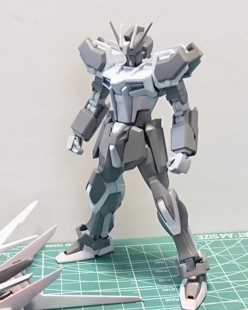 塗装前。
私的に下地は大事。