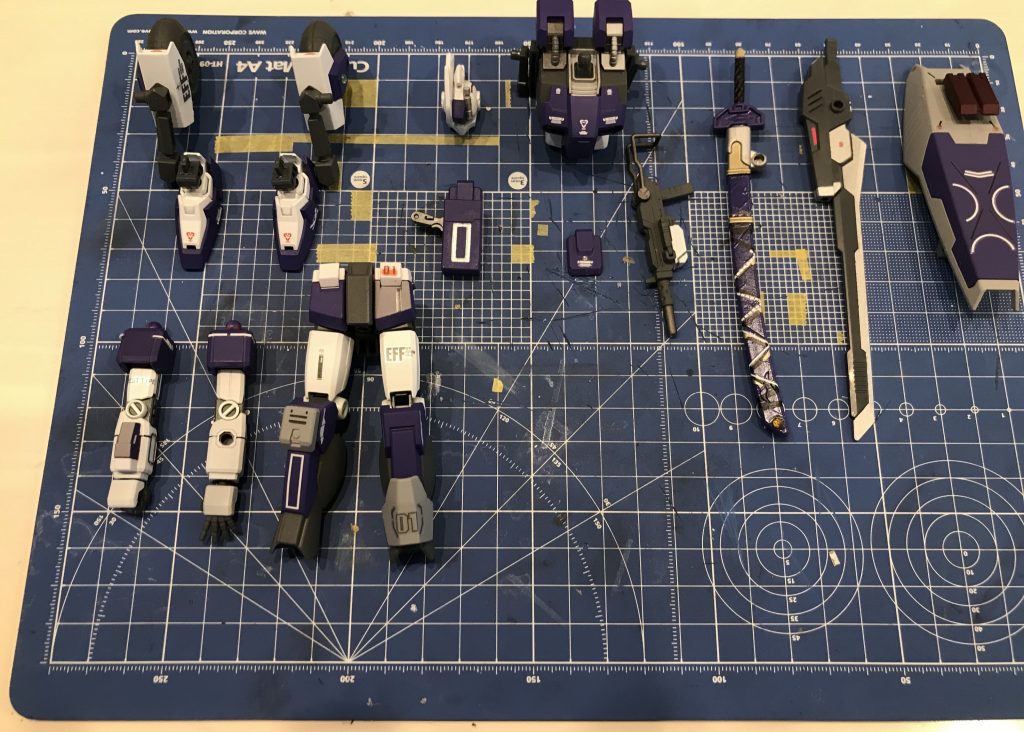 パーツ一覧です。