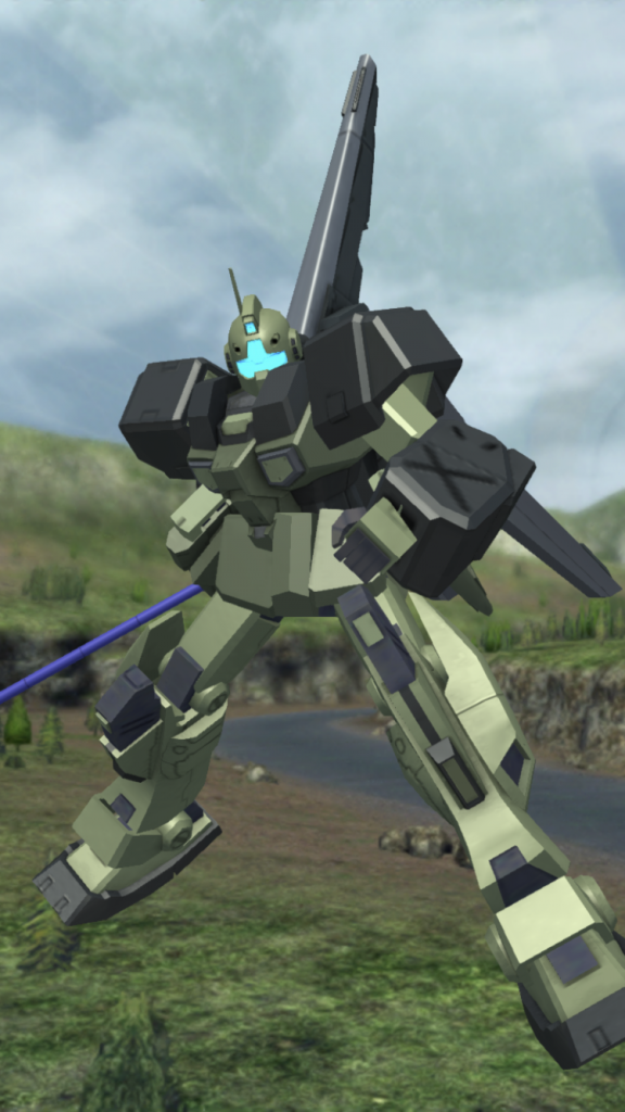 これがそのガンブレモバイルでビルドアップした愛機。19/08/12時点で、このパーツ達を全て星4に昇華して無課金で頑張ってます!