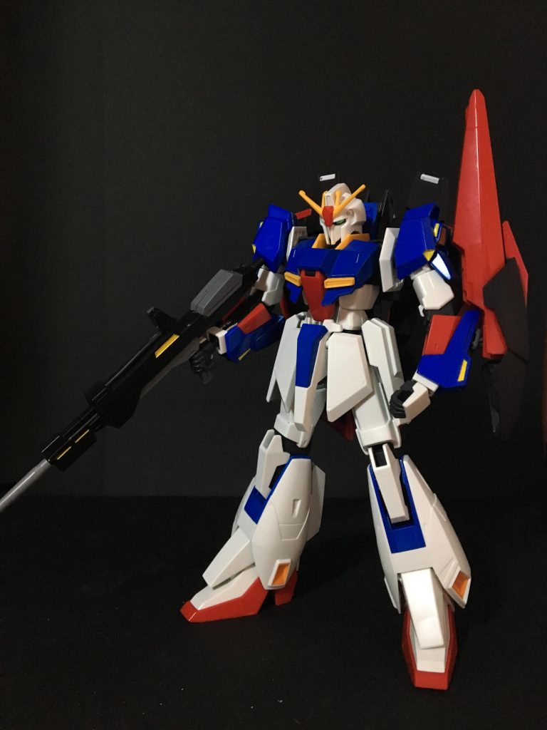 一応MS状態も一枚撮影しました。足の黄色部分がまだ塗ってない状態。