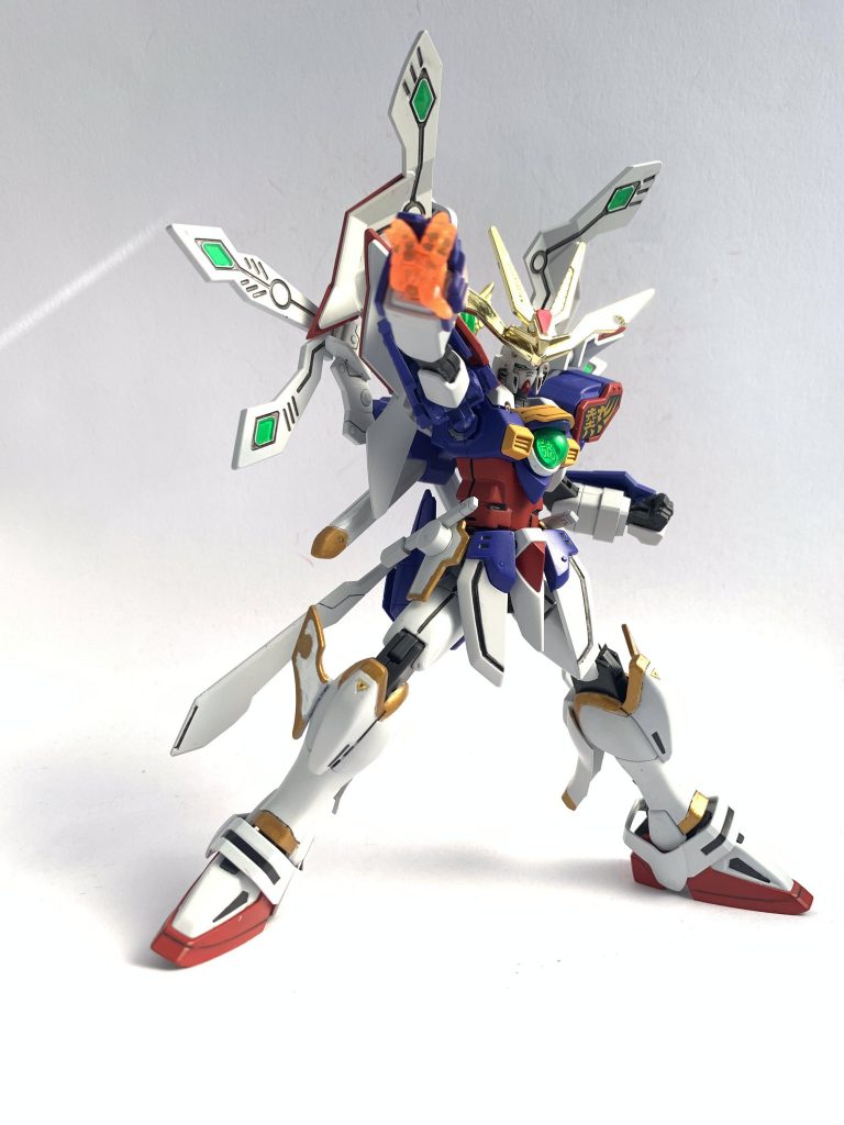 そしてゴッドガンダム及びリアル號斗丸といえばこれ！爆熱！天翔！ゴッドフィンガー！