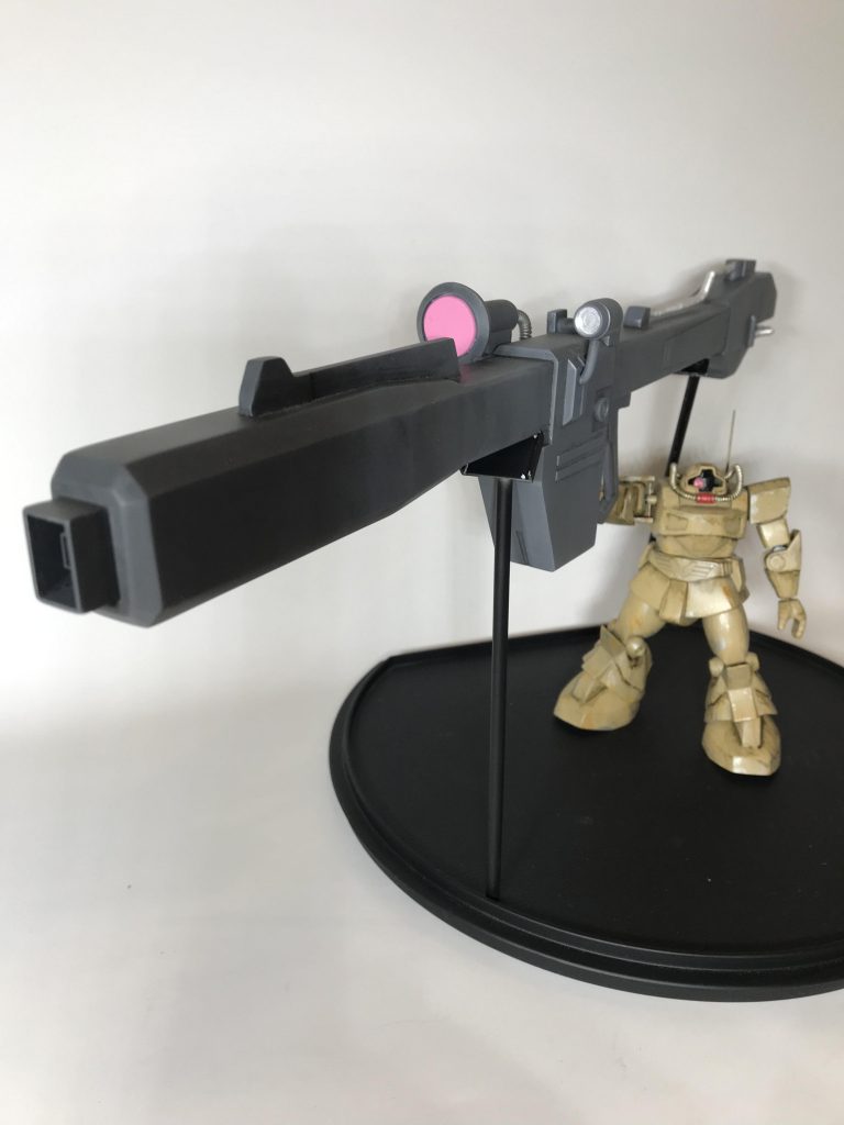 1/144に持たせました。
持ってる風。