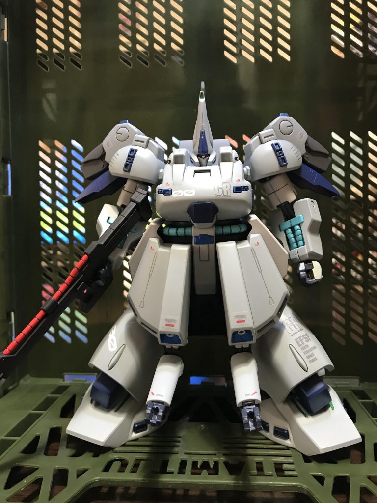 どっかのオーヴェロンみたいに中にガンダムタイプを仕込んでみたかったけど
そんな腕はなかった😭