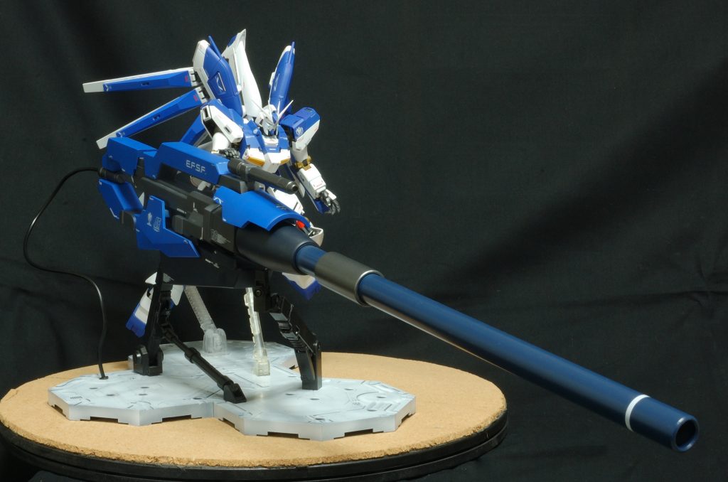 マスターグレード　Hi-νガンダム（HWS）　ハイパーメガバズーカランチャー装備型–4枚目/制作者：@sary19720910