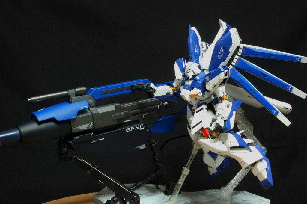 マスターグレード　Hi-νガンダム（HWS）　ハイパーメガバズーカランチャー装備型–6枚目/制作者：@sary19720910