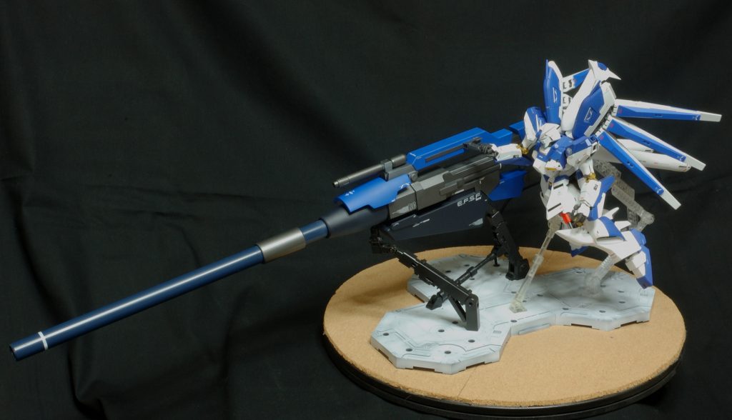 マスターグレード　Hi-νガンダム（HWS）　ハイパーメガバズーカランチャー装備型–7枚目/制作者：@sary19720910