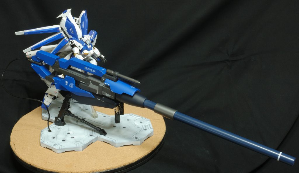マスターグレード　Hi-νガンダム（HWS）　ハイパーメガバズーカランチャー装備型–8枚目/制作者：@sary19720910