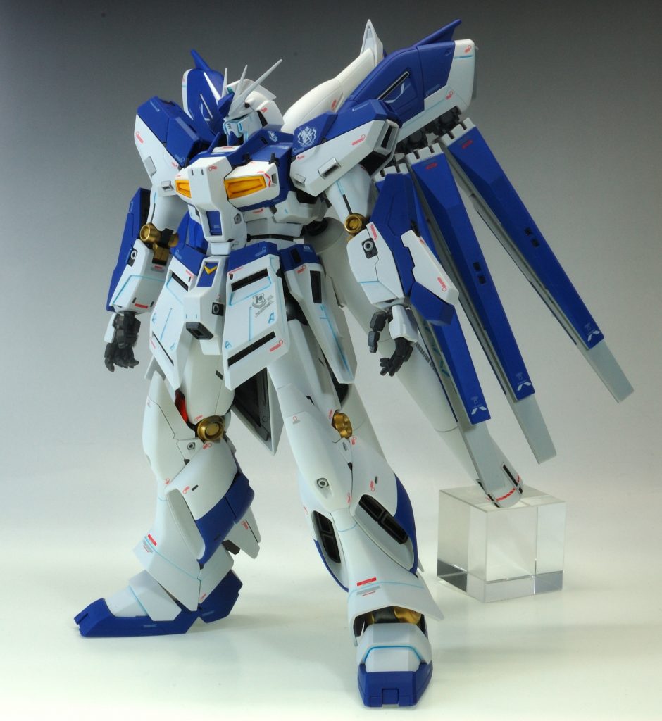 マスターグレード　Hi-νガンダム（HWS）　ハイパーメガバズーカランチャー装備型–9枚目/制作者：@sary19720910