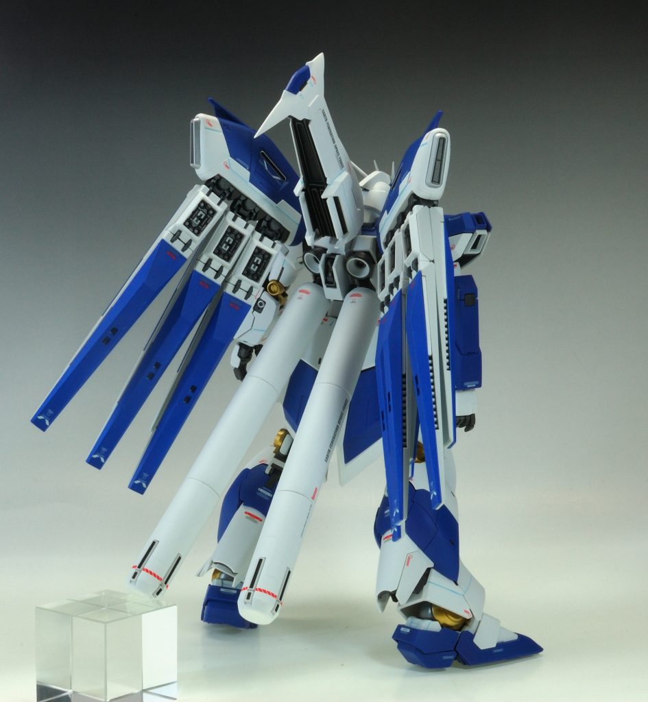 マスターグレード　Hi-νガンダム（HWS）　ハイパーメガバズーカランチャー装備型–2枚目/制作者：@sary19720910