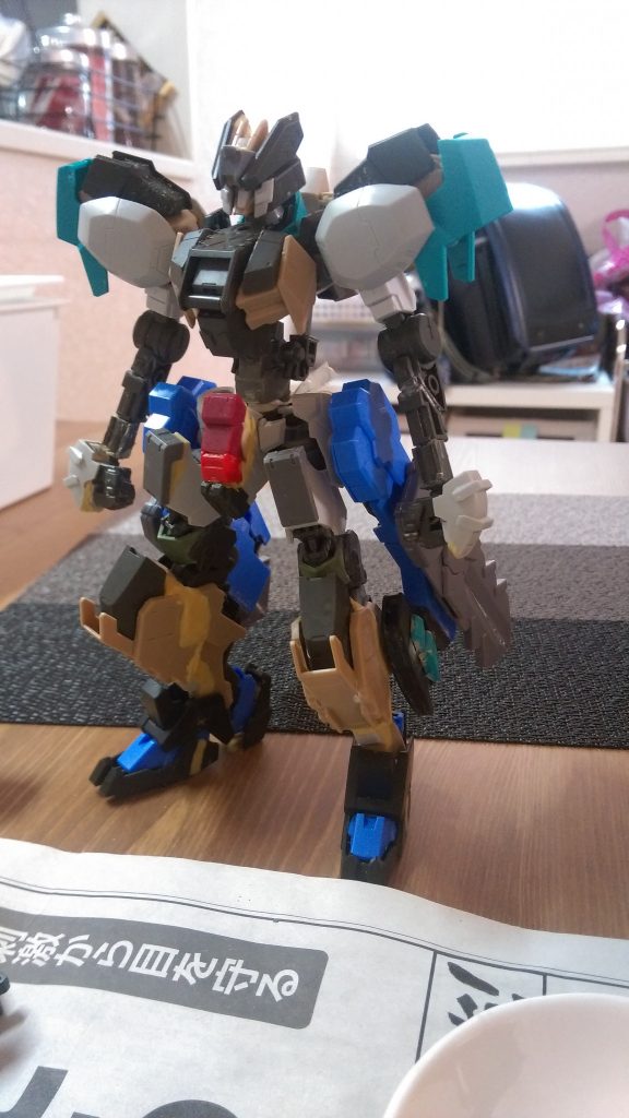 塗装前のだいたい形が決まってきたころ。