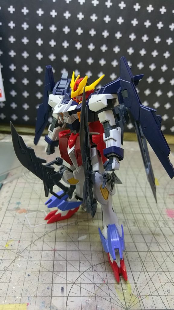 塗装前の画像です。

基本的に特にプロモーションは弄らずに在り合わせのミキシングで製作しました。