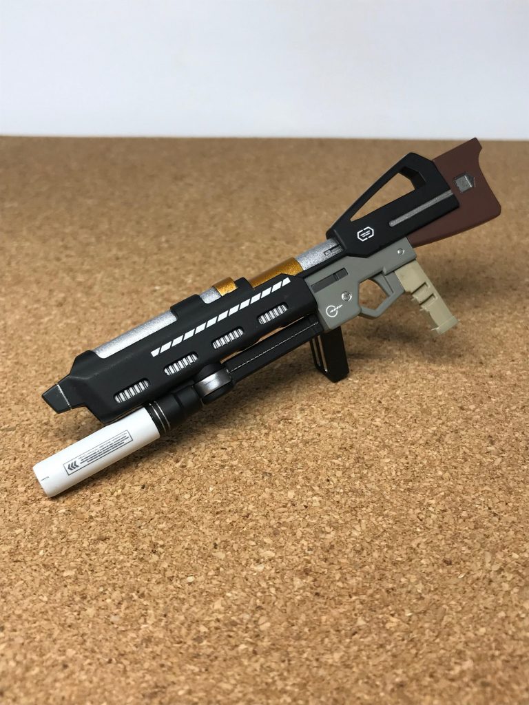 マシンガンもすこしこだわって塗装してみました。