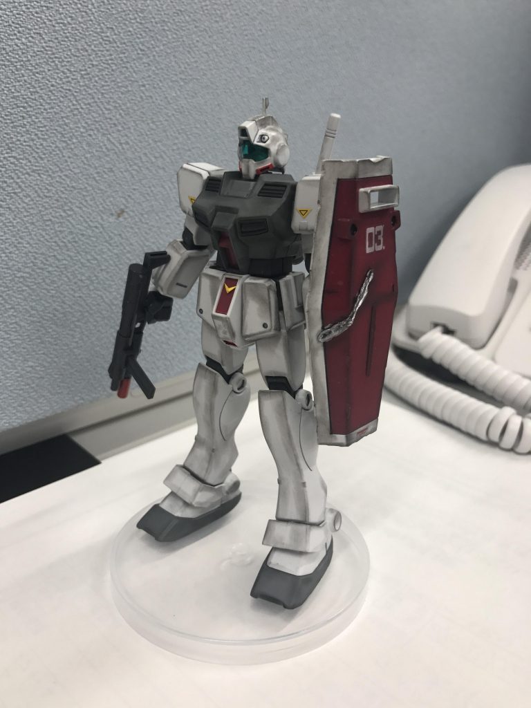 盾のダメージが旨くできました。