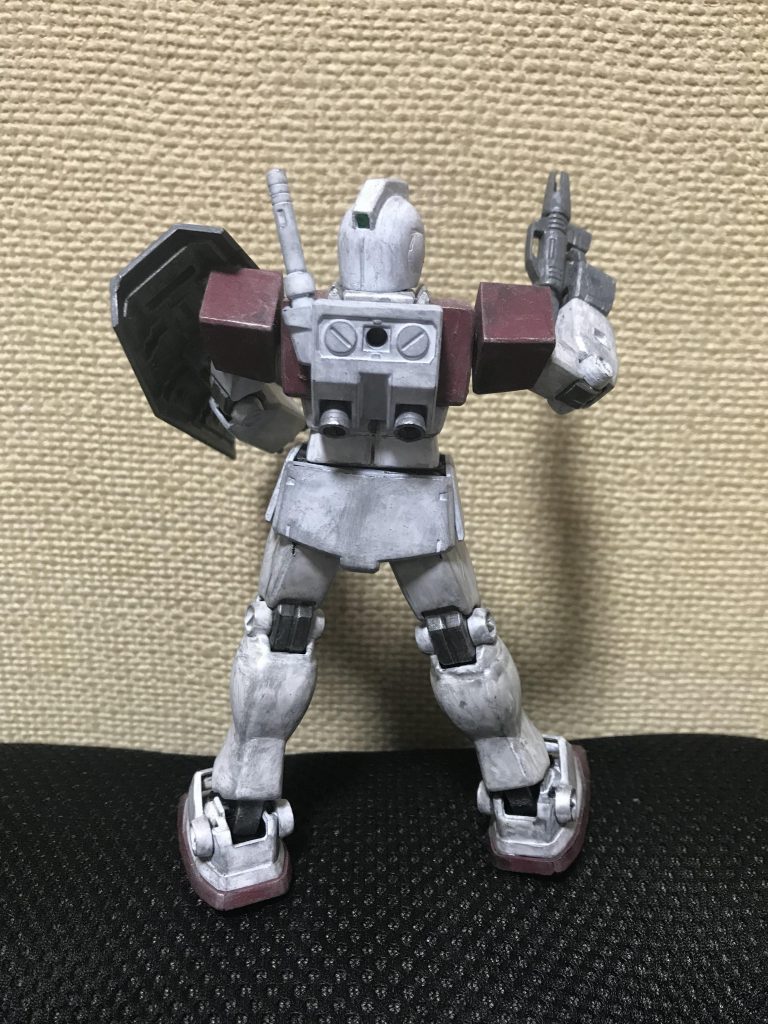 アピールではないけど、後ろ姿