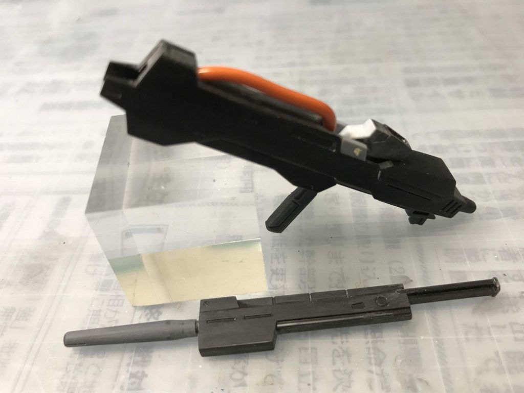 後ハメ、スコープの可動化、チューブを交換です。