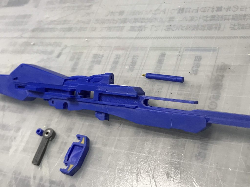 メガランチャーの後ハメ加工です。