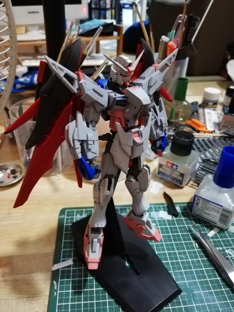 hgce デスティニーガンダム–3枚目/制作者：エネゴリ