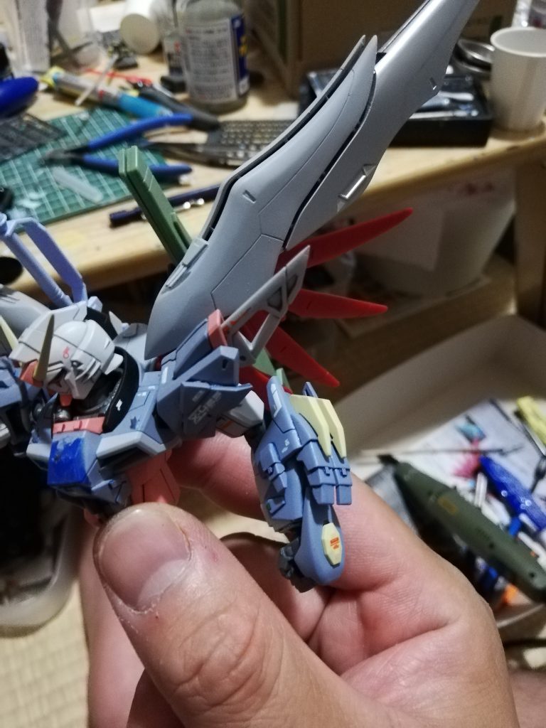 hgce デスティニーガンダム–4枚目/制作者：エネゴリ