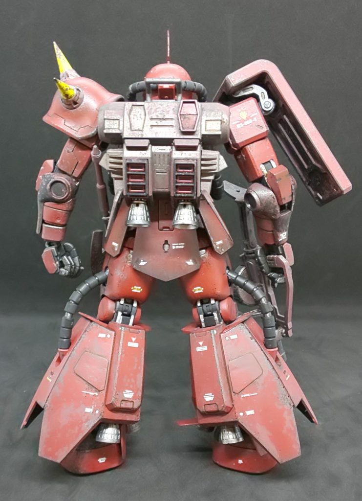 真後ろバックショット。