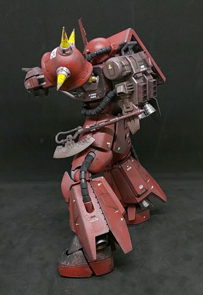 この構えでのバックショット!!R型の醍醐味♪