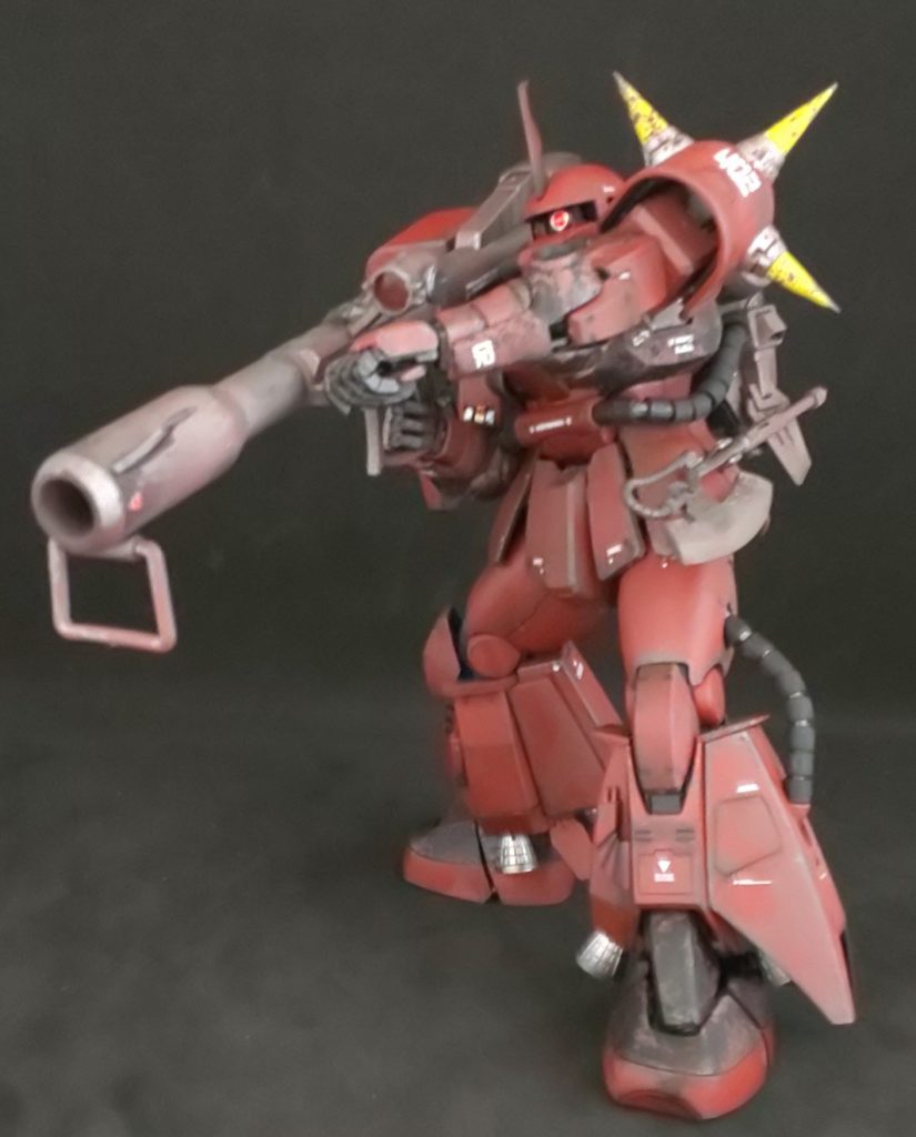 ジャイアントバズ構え!サラミスを落とす!!